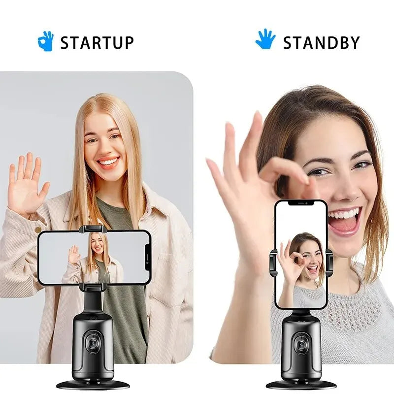 Stabilisateur Intelligent à IA - Suivi Facial Simplifié pour Vos Vidéos Smartphone