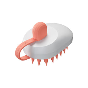 Brosse de Massage et Éliminateur de Poils pour Chiens et Chats en Silicone Doux