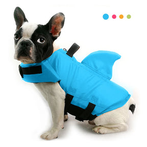 Gilet de Sécurité Style Requin pour Chiens Moyens et Grands