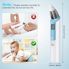 Aspirateur Nasal Électrique Silencieux pour Bébés