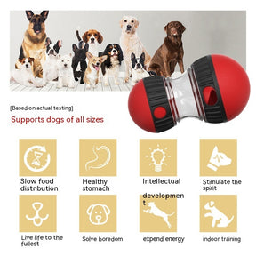 Jouet interactif pour chien distributeur de nourriture